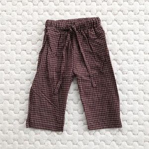 NEW! Never/Not by Kindly The Label Brown Checkerboard Pants.